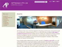 Tablet Screenshot of aipcpa.com